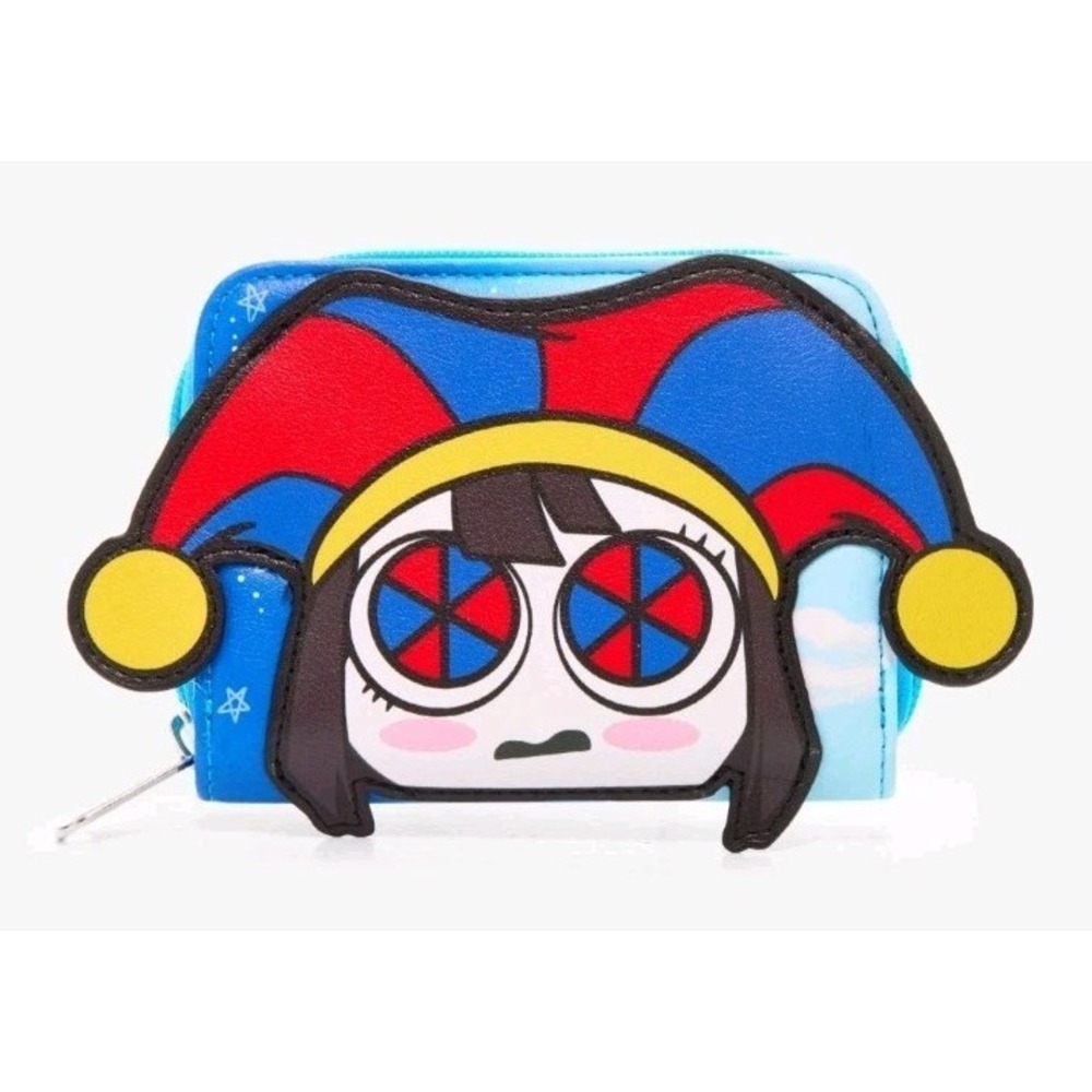 The Amazing Digital Circus Pomni‎ Sky Zip Wallet NEW